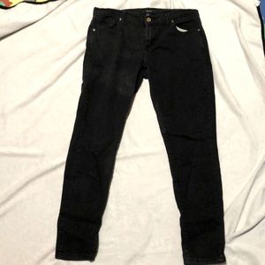 Black skinny jeans